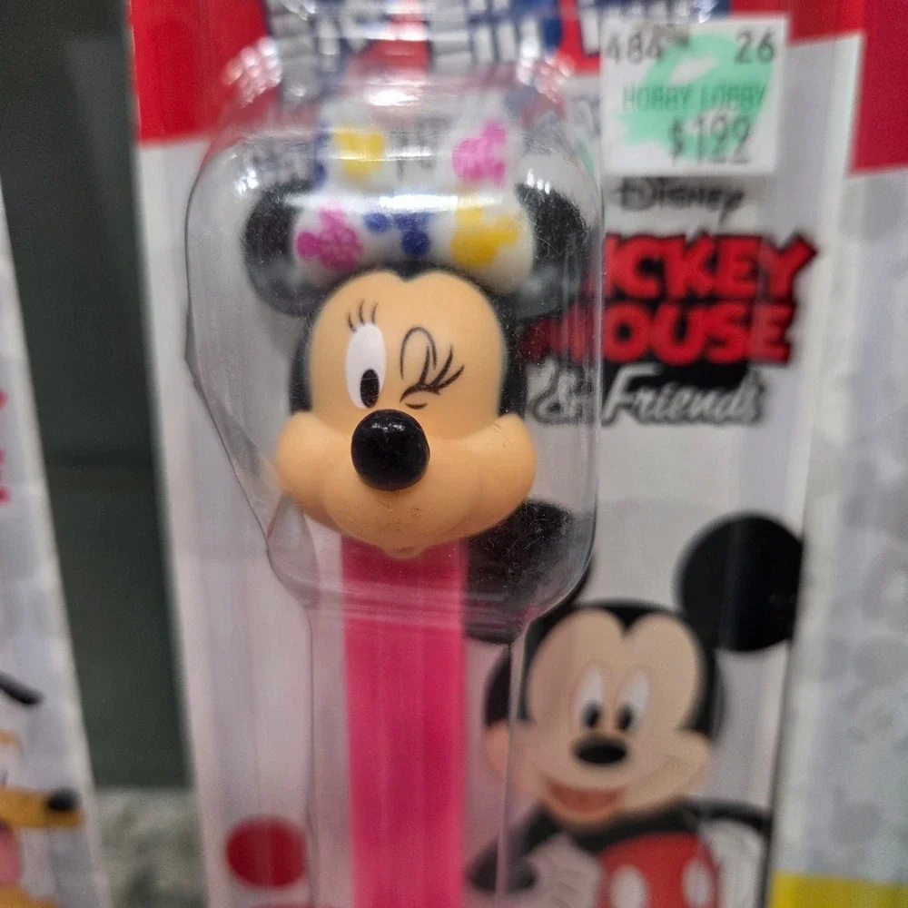 Disney Mickey Mouse and‎ Friends PEZ Candy Dispenser Set with Candy New